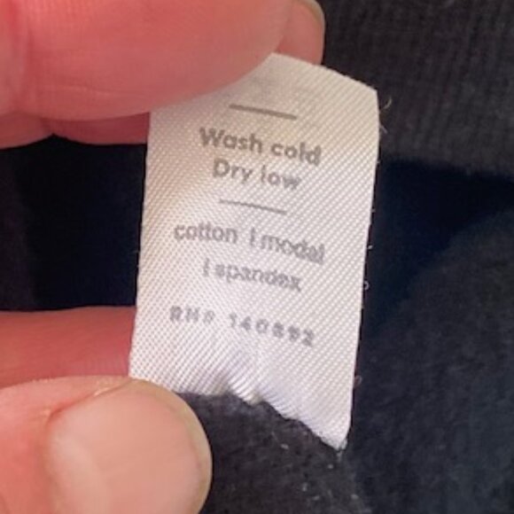 Marine Layer Afternoon Full Zip Hoodie, Women's Small, Black - Picture 8 of 8